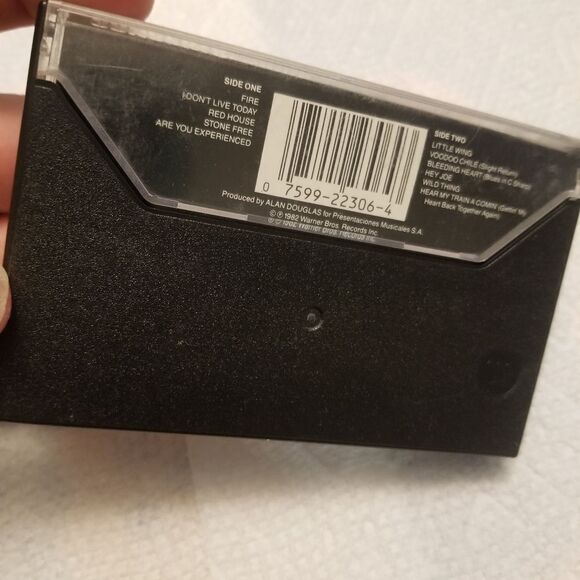 THE JIMI HENDRIX CONCERTS CASSETTE TAPE - Picture 9 of 9